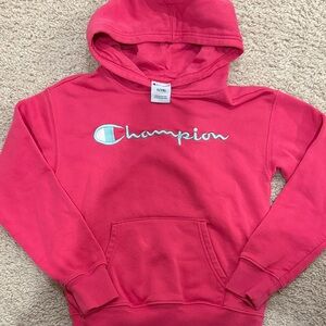 Champion Kids Bright Pink Hoodie
